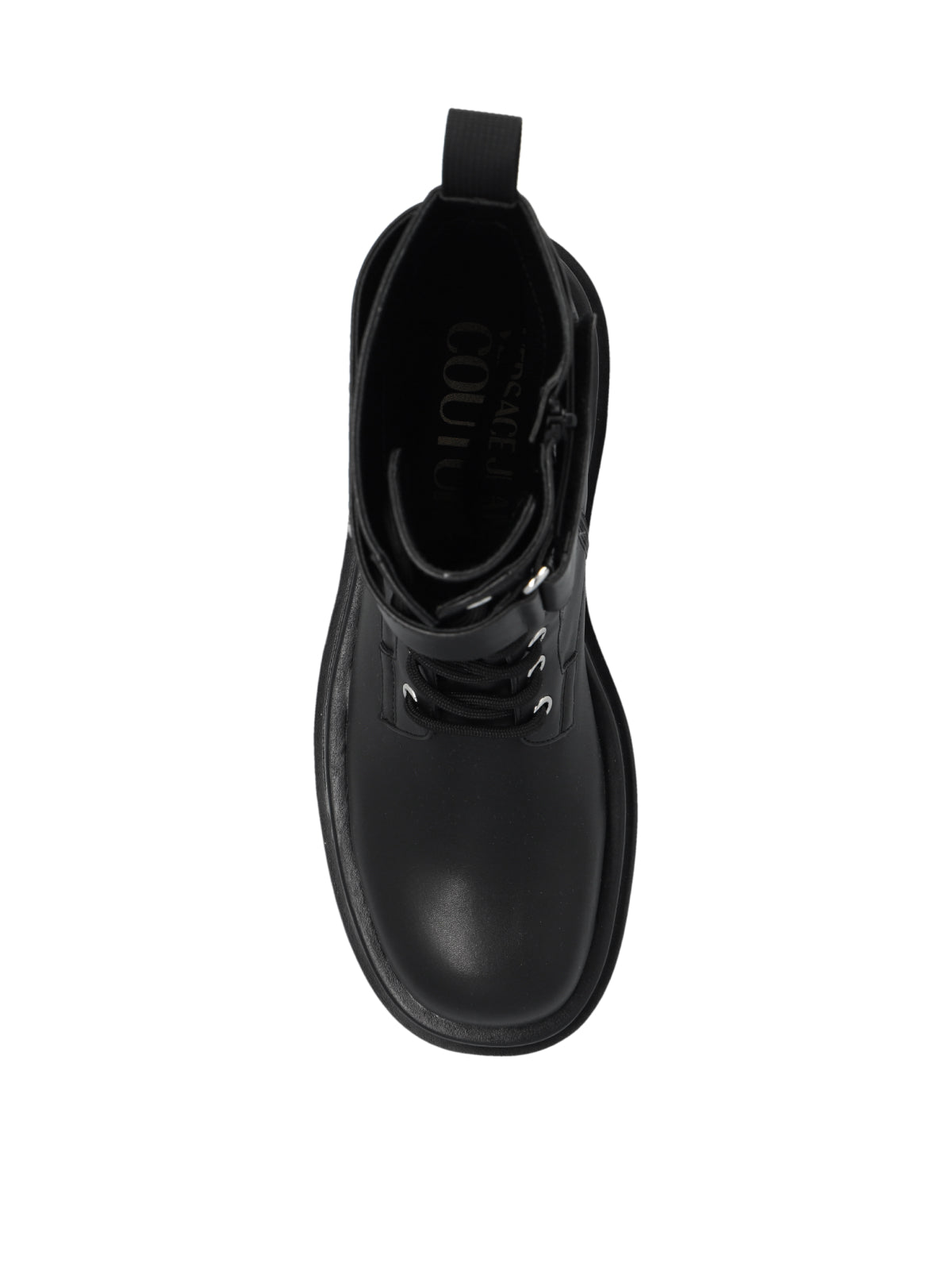 VERSACE JEANS COUTURE Drew Logo Combat Boots