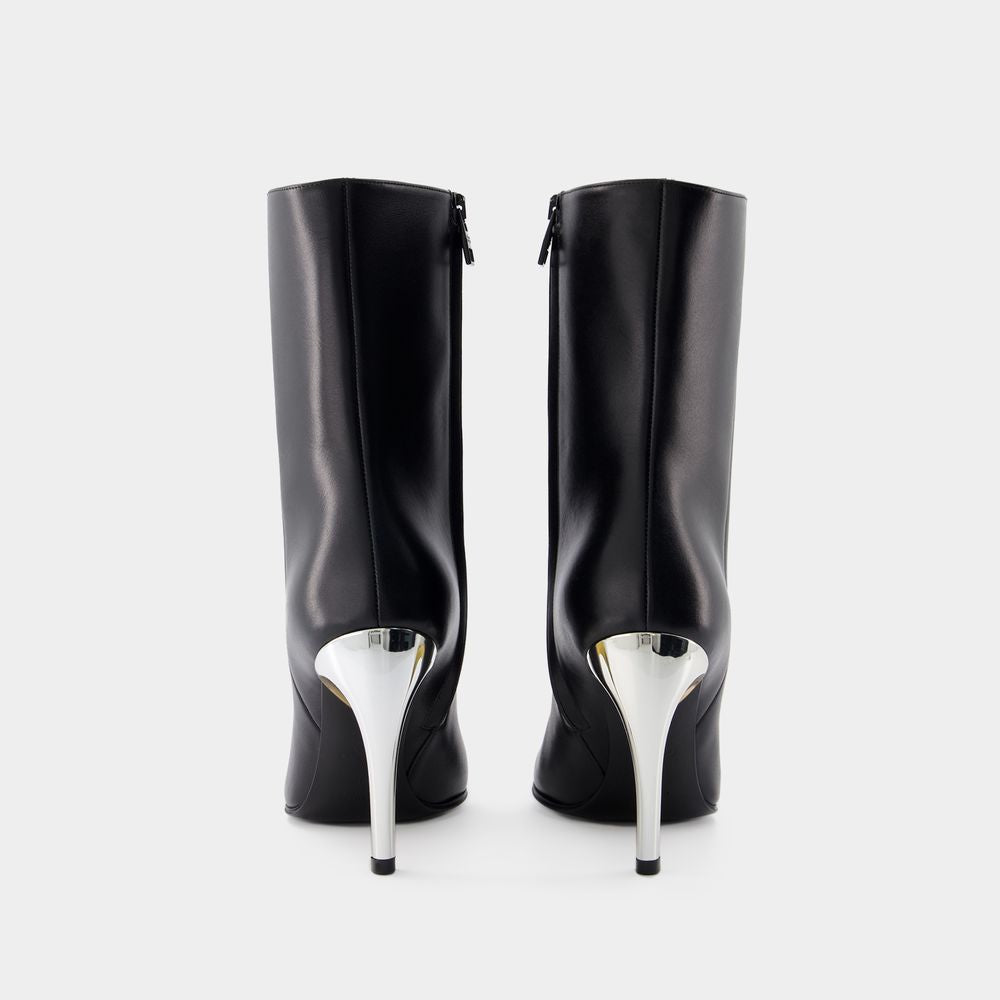ALEXANDER MCQUEEN Seal Ankle Boots for Women