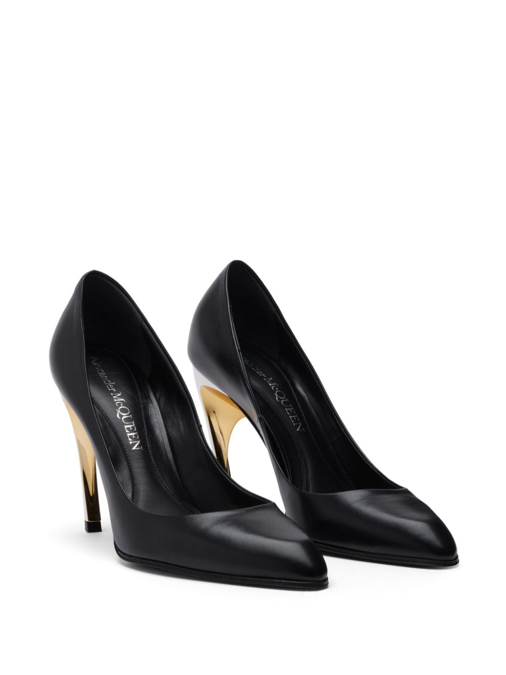ALEXANDER MCQUEEN High Heeled Leather Pumps for Women