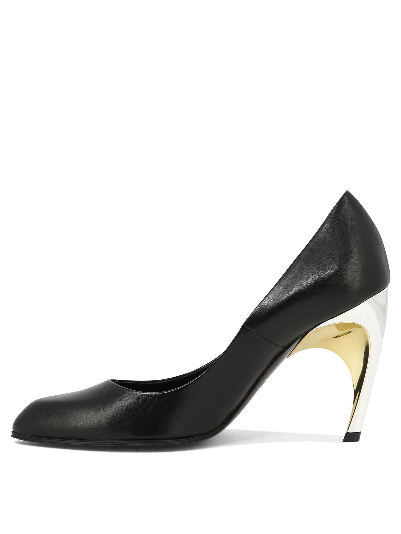 ALEXANDER MCQUEEN High Heeled Leather Pumps for Women