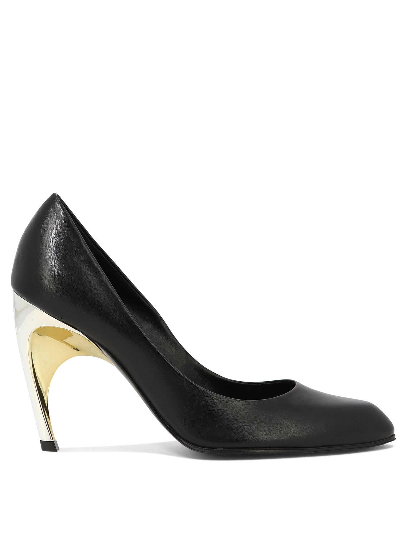 ALEXANDER MCQUEEN High Heeled Leather Pumps for Women