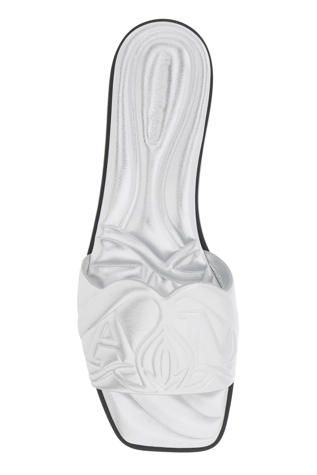 ALEXANDER MCQUEEN Leather Slippers for Women