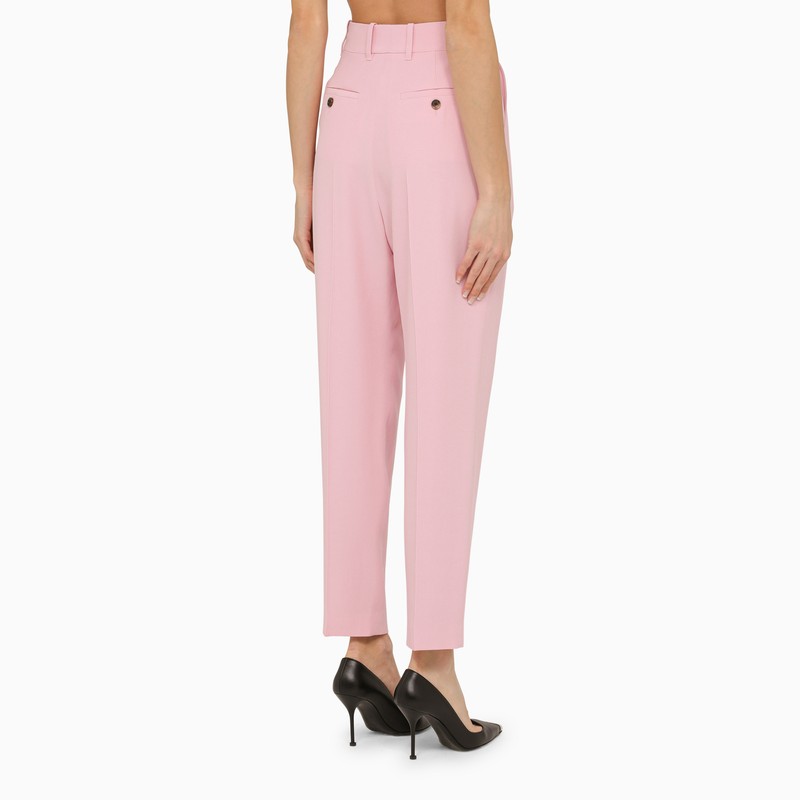 ALEXANDER MCQUEEN Regular Trousers with Pleats for Her