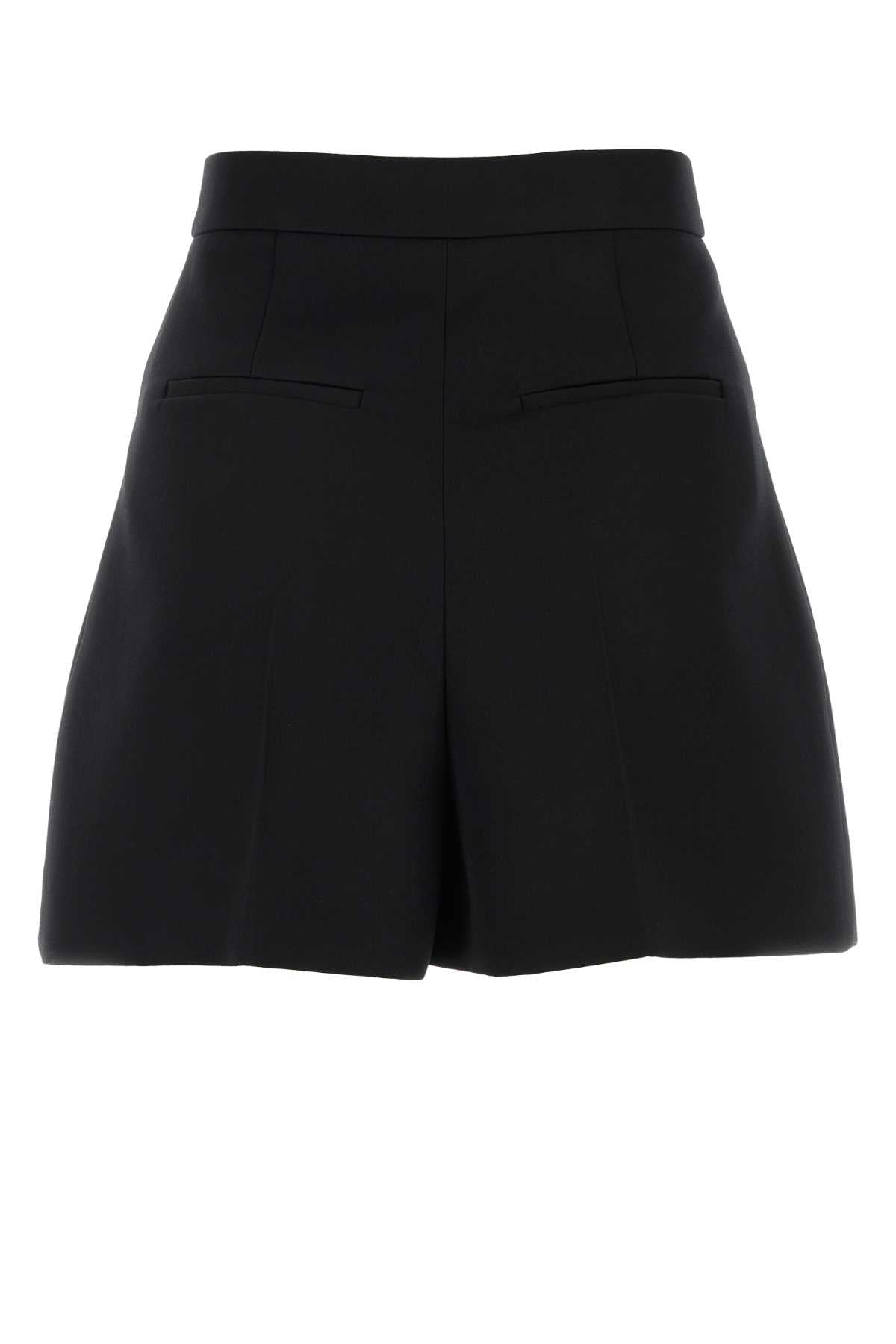 ALEXANDER MCQUEEN Mini Wool Shorts for Women - SS24 Collection