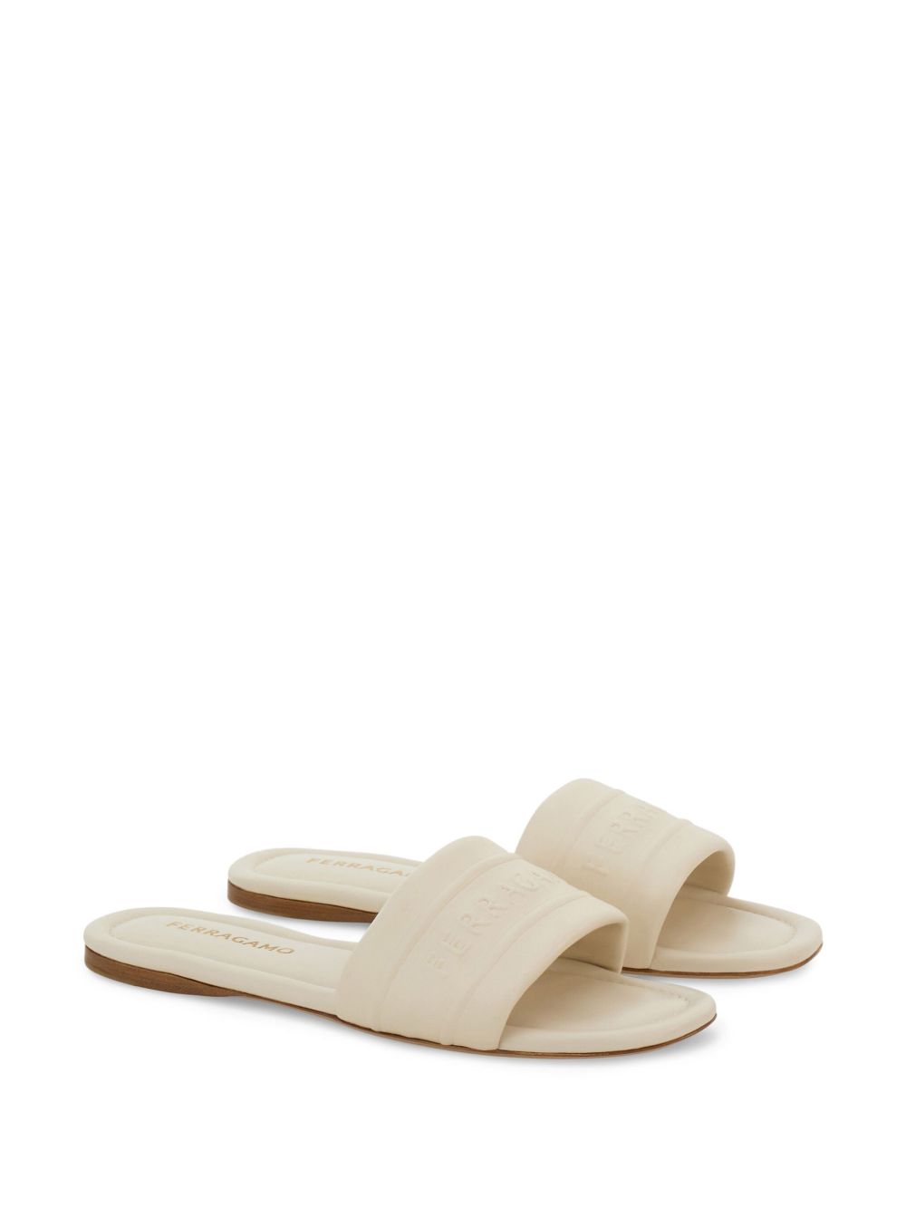 Ferragamo Lambskin Slip-On Sandals for Women - SS25 Collection
