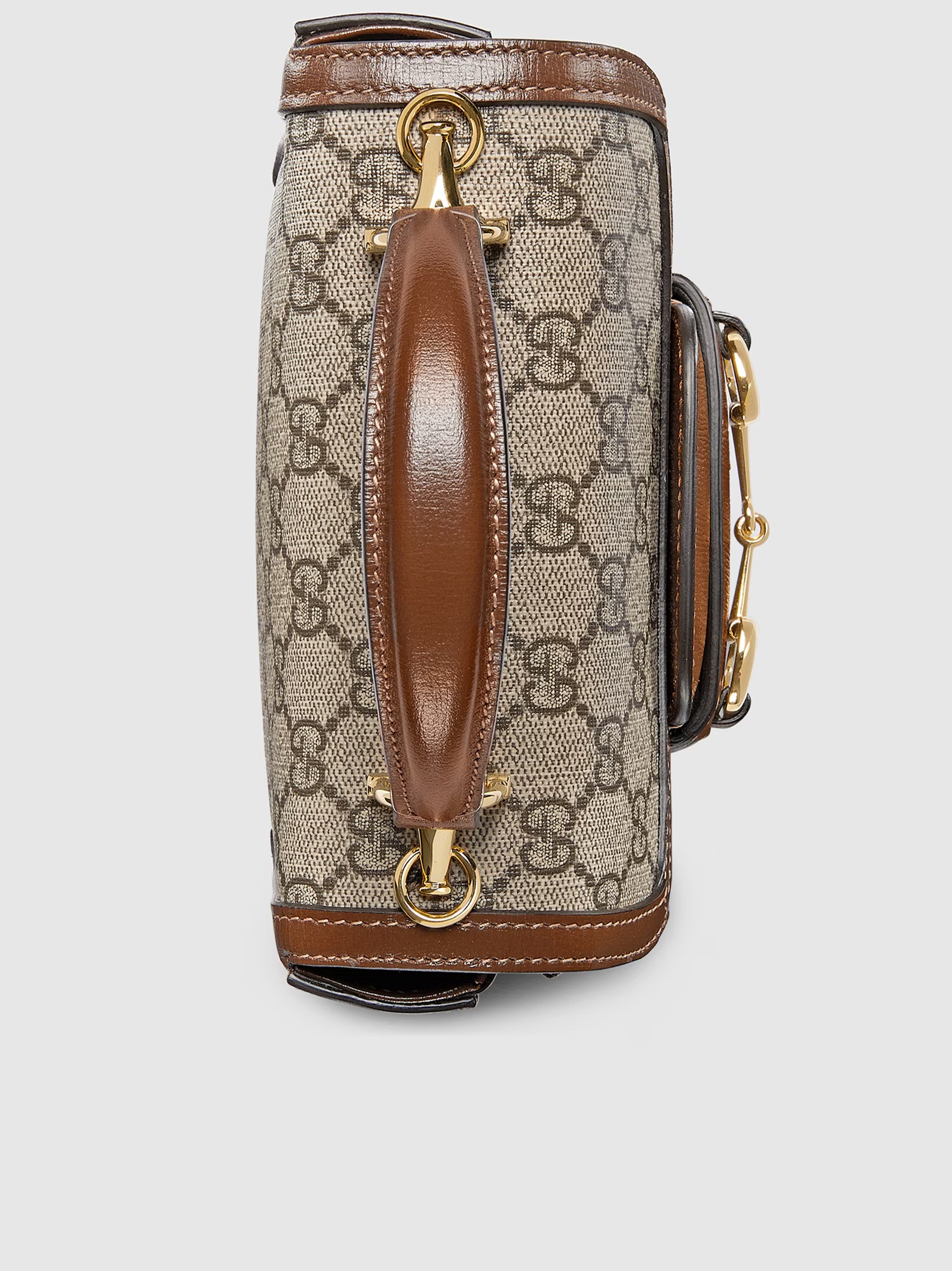 GUCCI Mini Fabric Horsebit 1955 Handbag