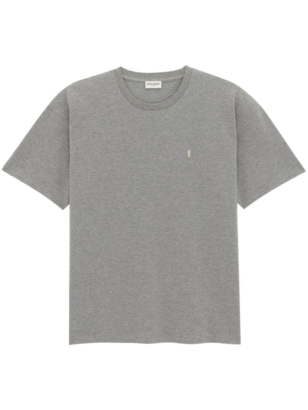 SAINT LAURENT Cotton Blend T-Shirt for Men - SS25 Collection