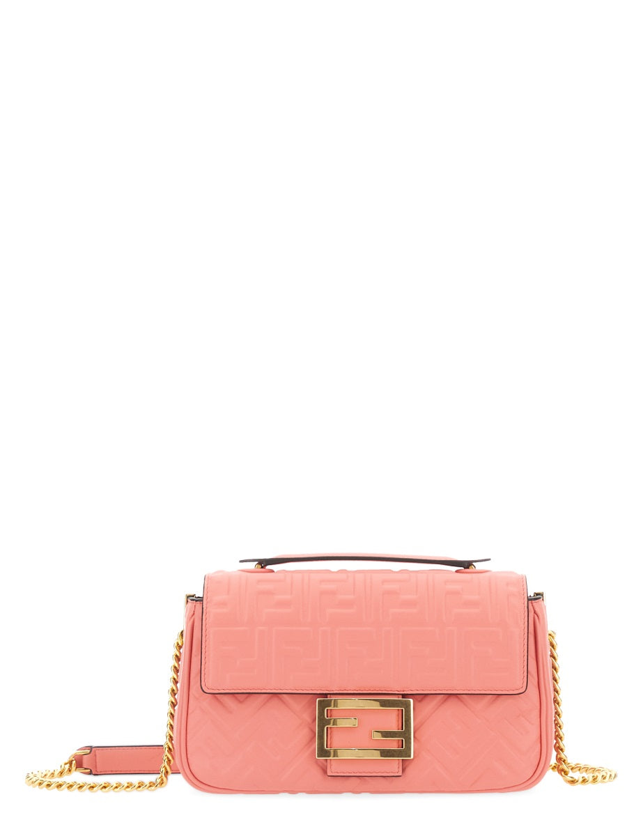 FENDI Midi Handbag with Chain Detail