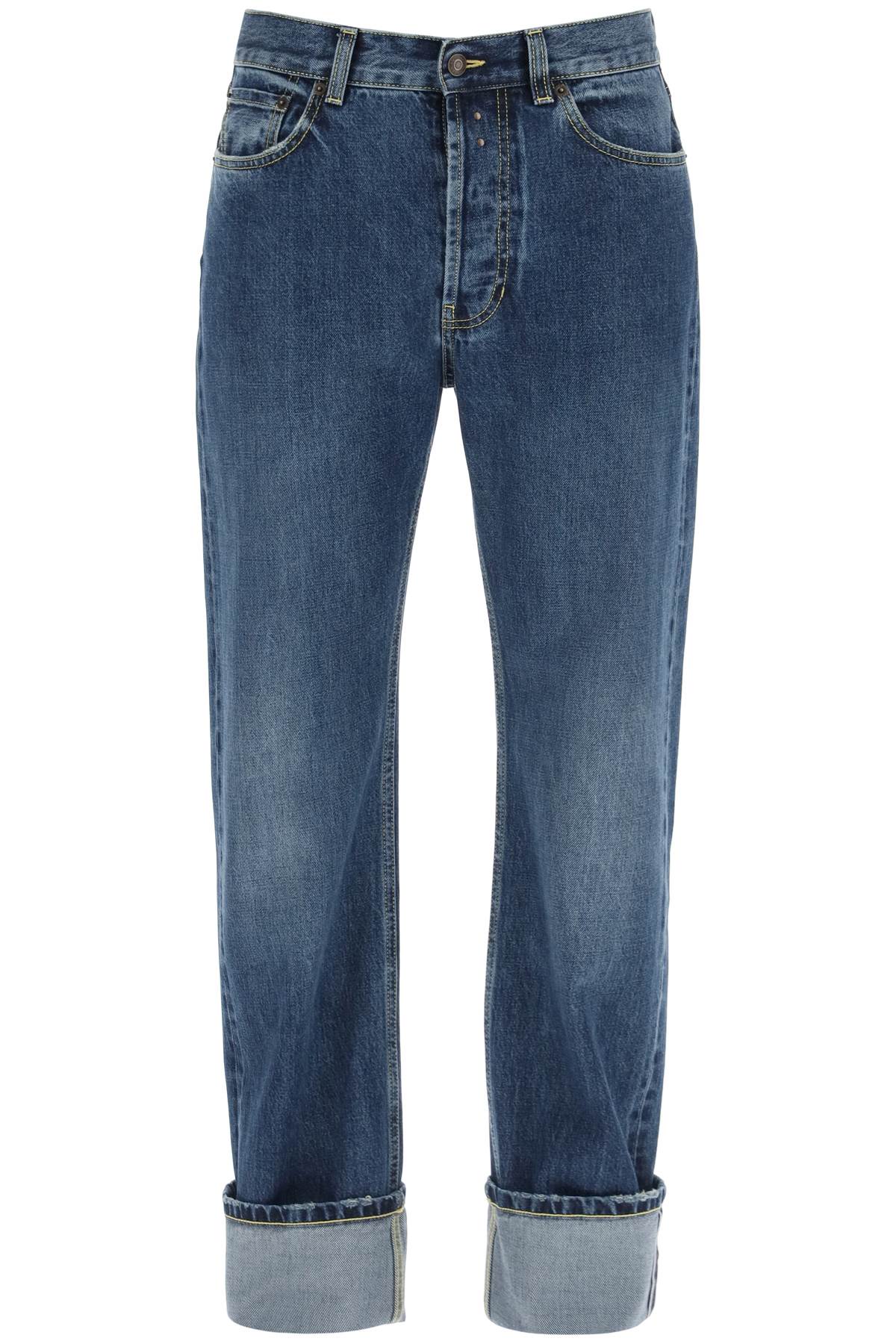 ALEXANDER MCQUEEN Turn-Up Jeans for Men