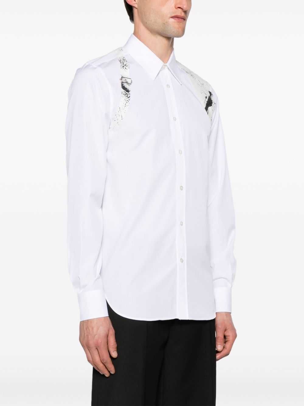 ALEXANDER MCQUEEN Fold Harness Shirt - Regular Fit 15 1/2