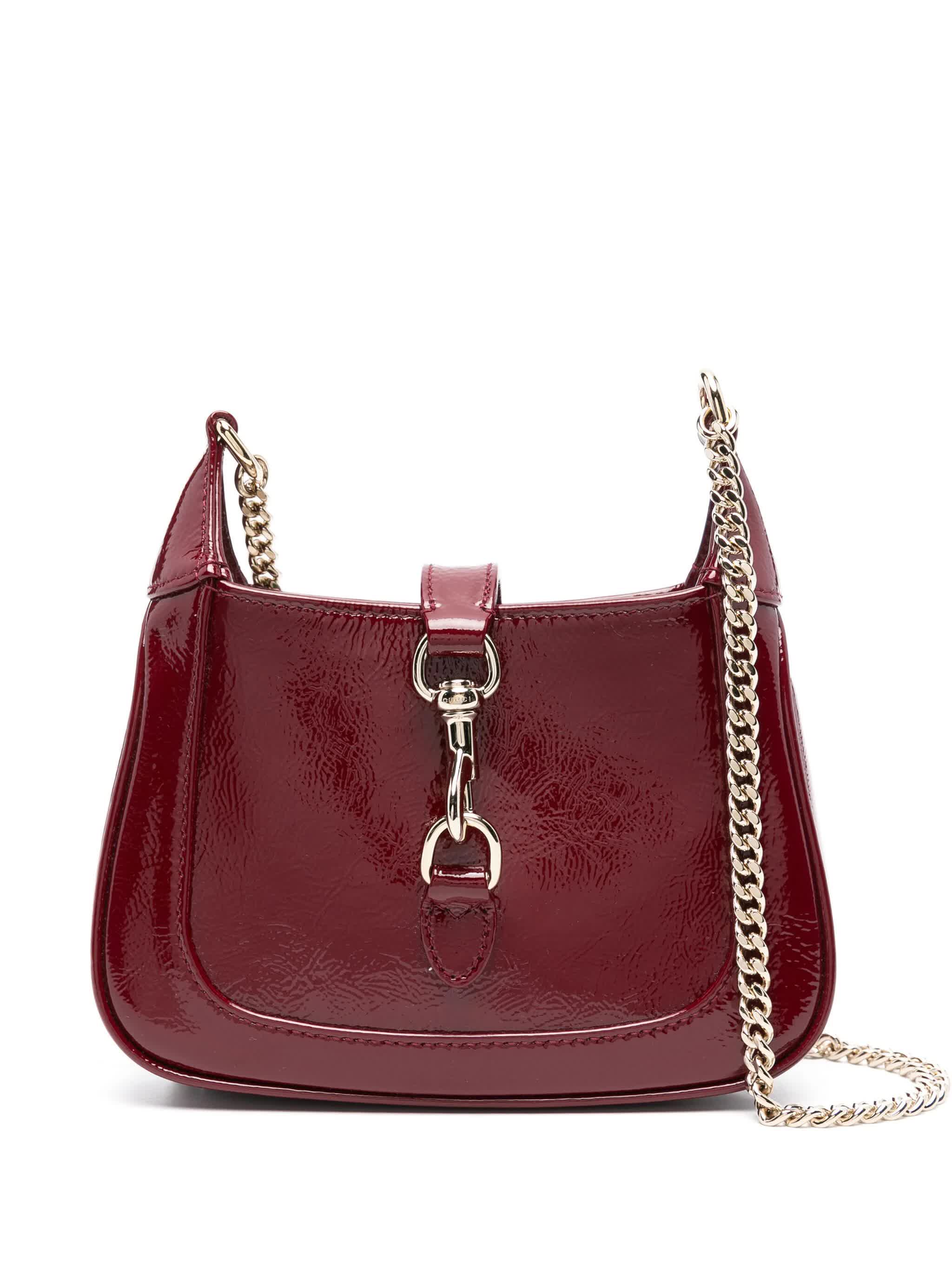 GUCCI Mini Patent Leather Handbag for Women