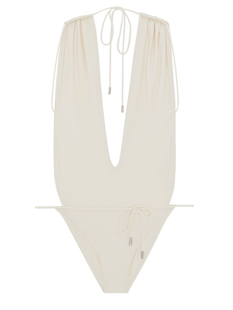 SAINT LAURENT Elegant One-Piece Swimsuit