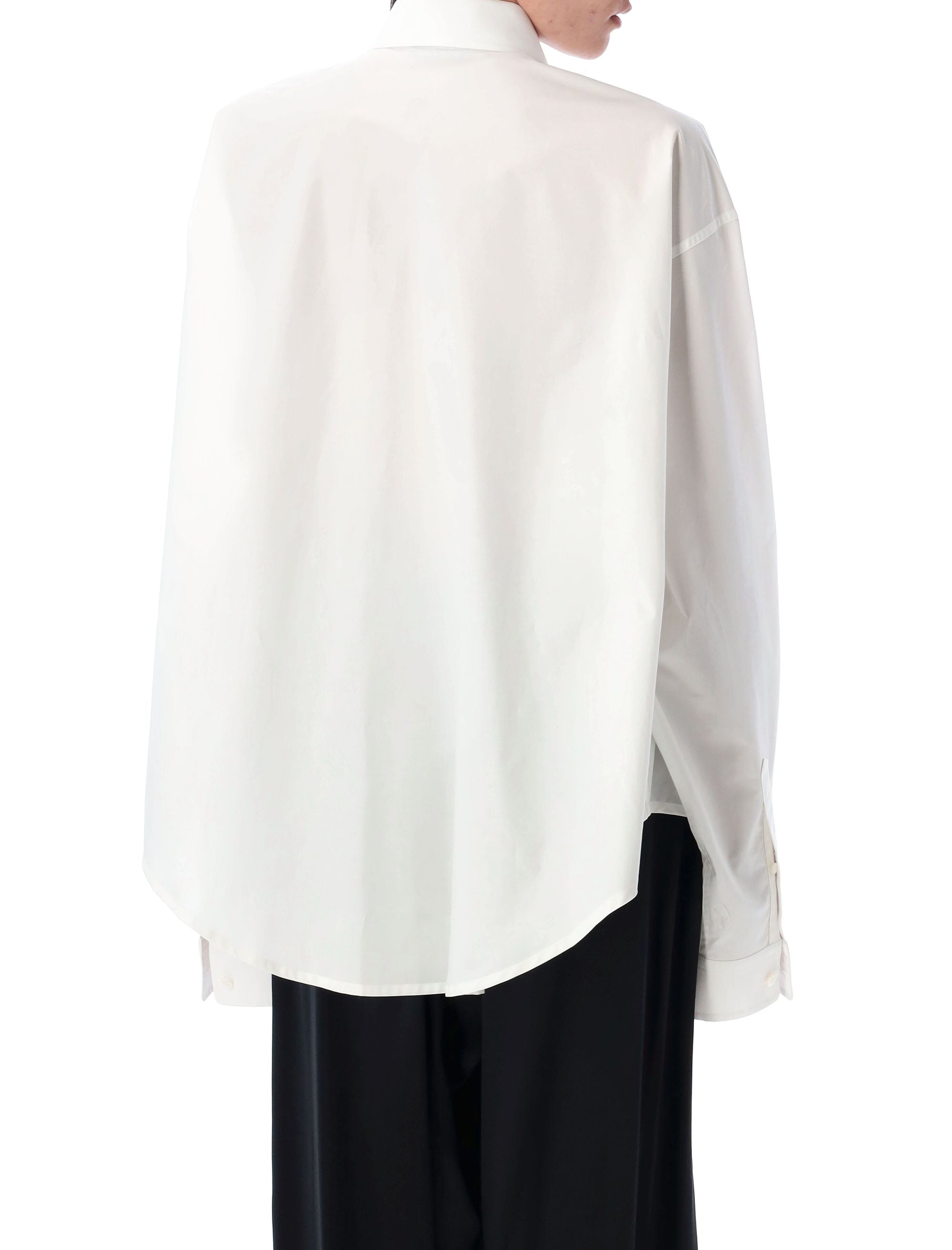 BALENCIAGA Oversized Logo Shirt - Size 36 FR