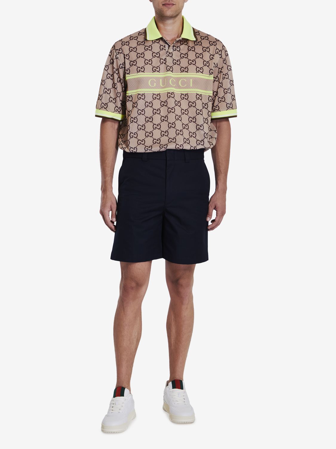 GUCCI Cotton Bermuda Shorts for Men