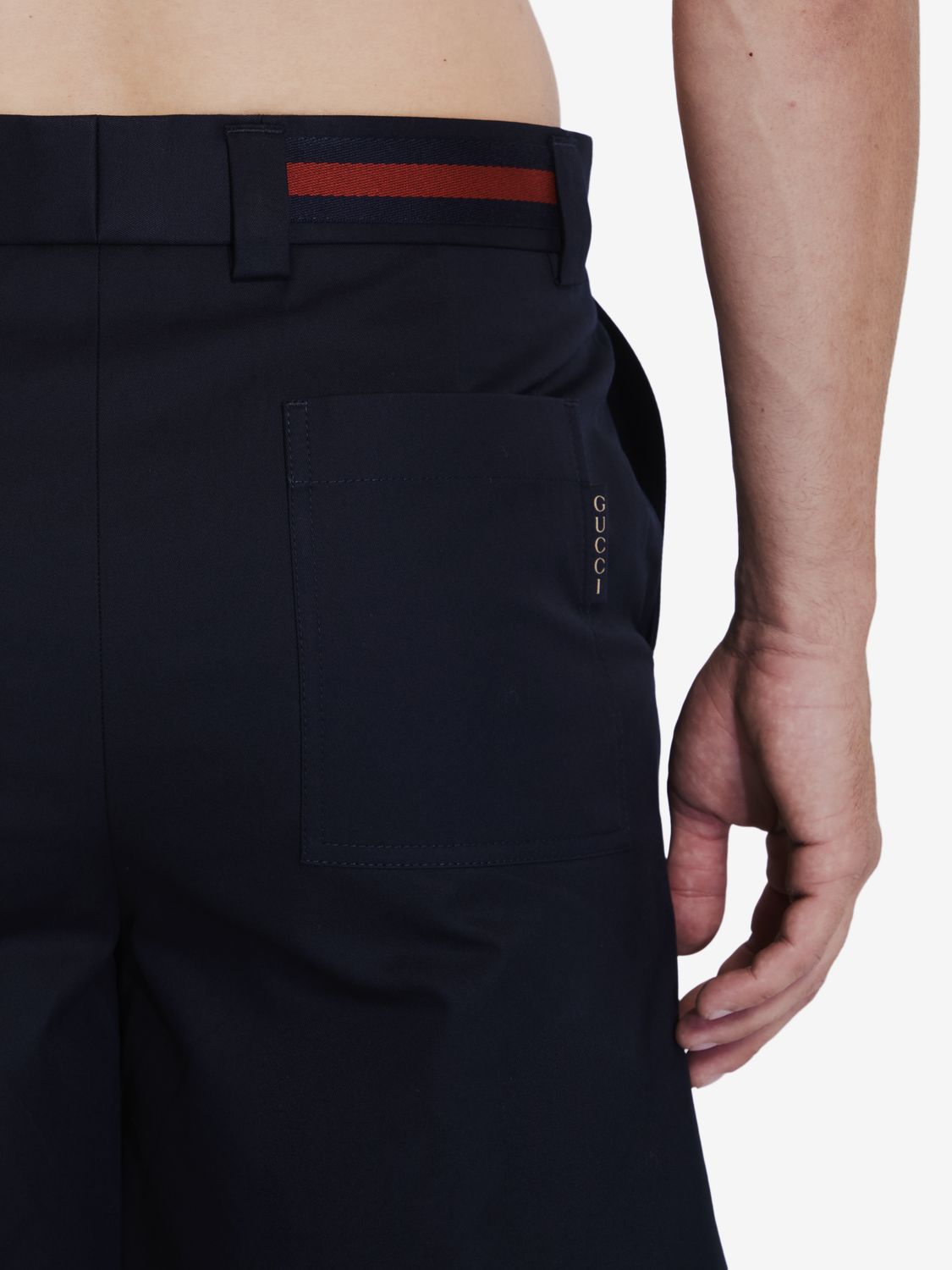 GUCCI Cotton Bermuda Shorts for Men
