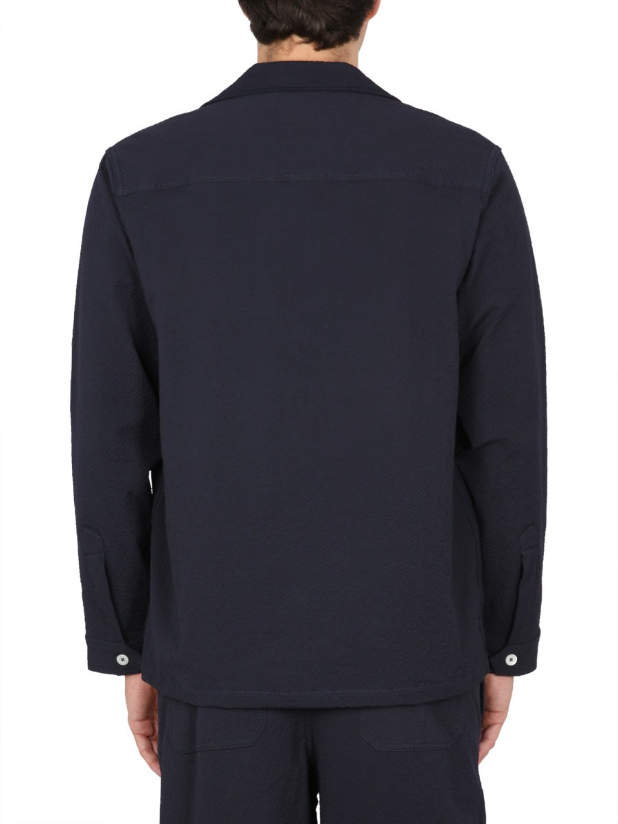 HOWLIN Mini Bowling Neck Cotton Shirt