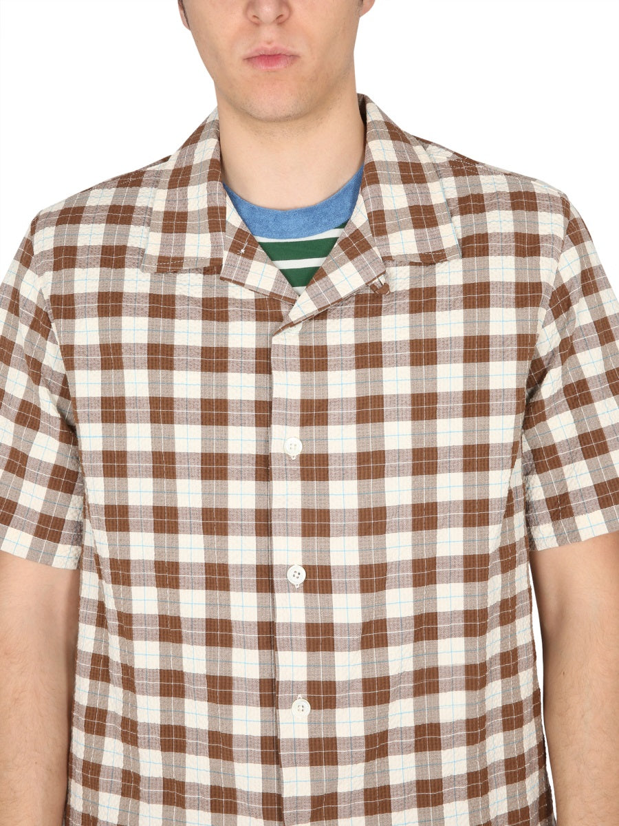 HOWLIN Cotton Bowling Neck Shirt