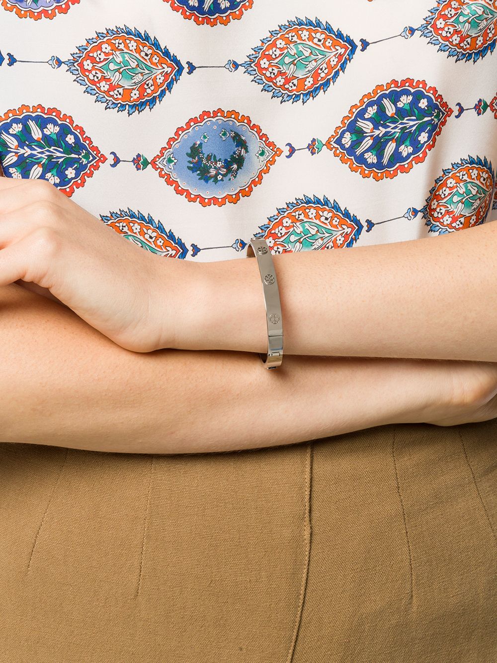 TORY BURCH Miller Stud Hinge Bracelet