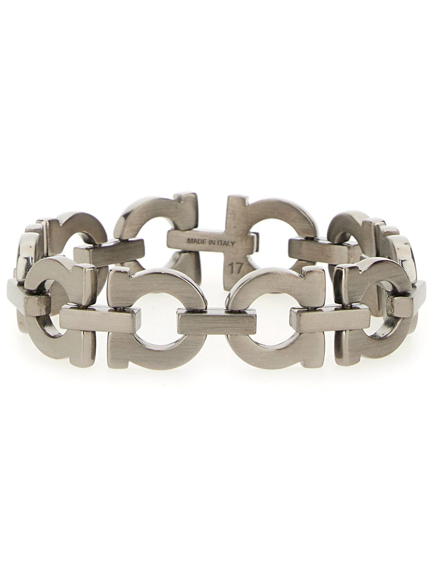 Ferragamo Gancini Hook Men's Bracelet