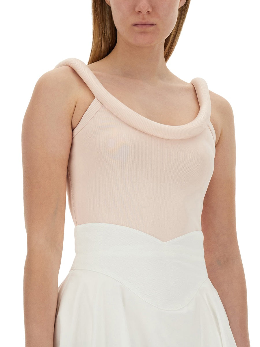 ALEXANDER MCQUEEN Stylish Logo Top - Size 40 IT