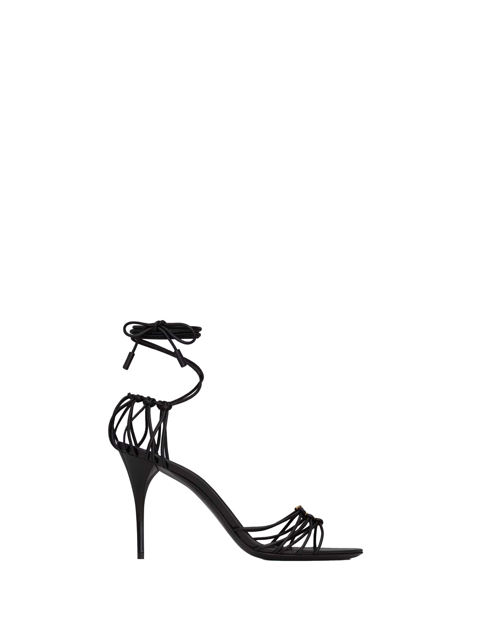 SAINT LAURENT Smooth Leather Sandals