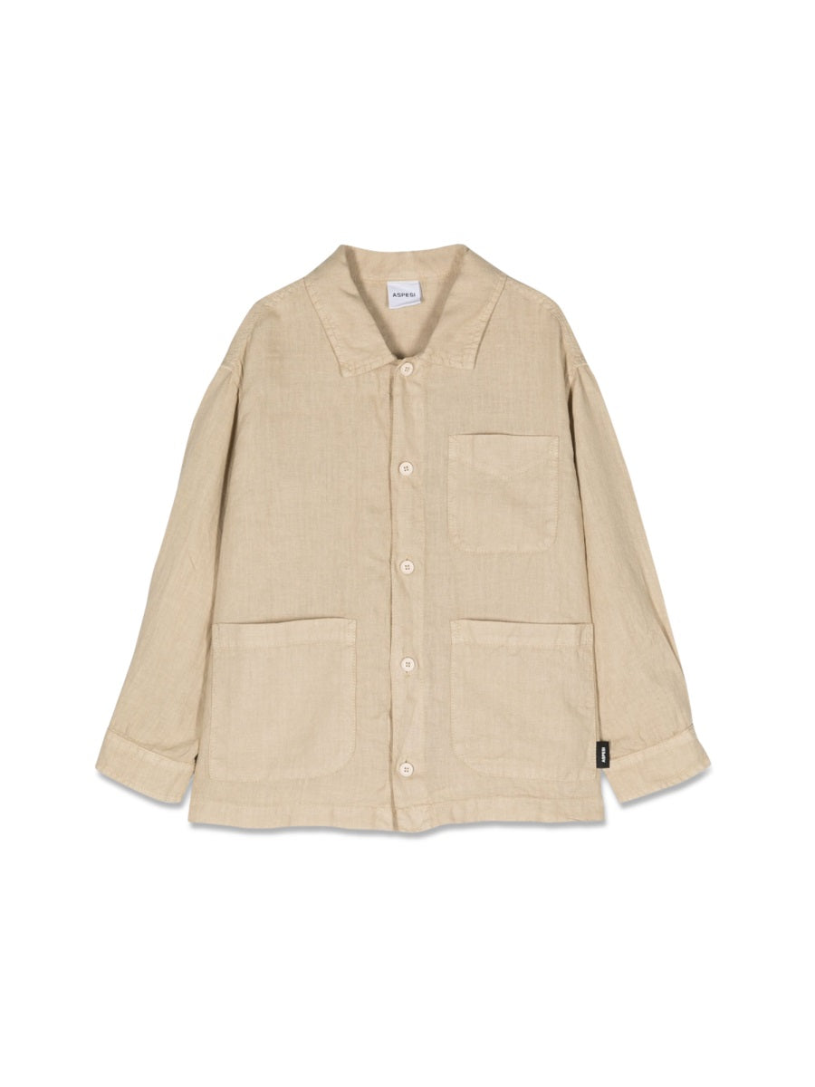 ASPESI Mini Casual Shirt Jacket for Boys