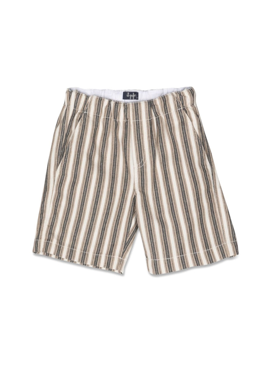 IL GUFO Boys' Striped Bermuda Shorts - Size 134