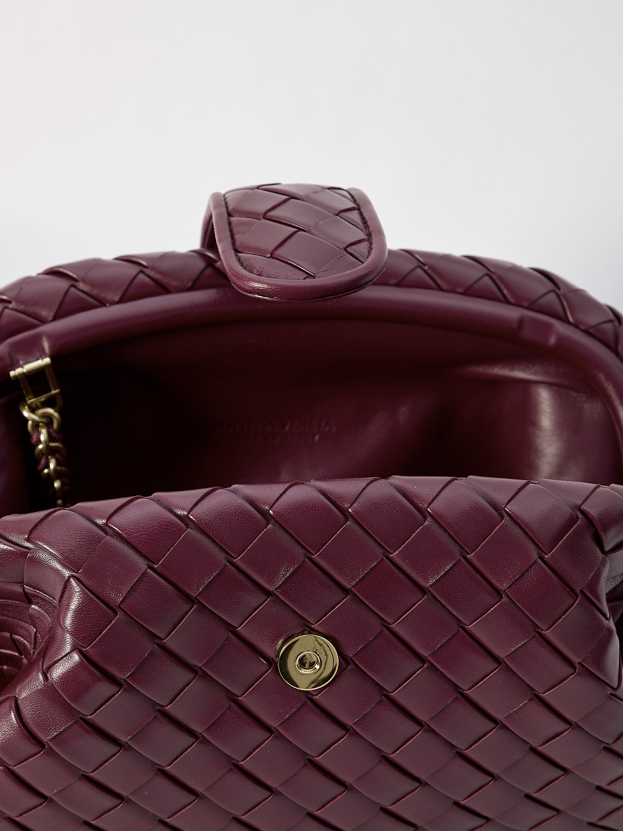 BOTTEGA VENETA Mini Handbag 1980 with Interwoven Chain - FW25