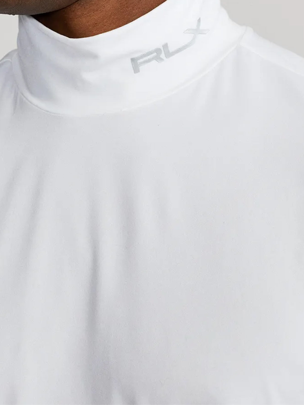 POLO RALPH LAUREN Men's RLX Golf Mock Neck Logo T-Shirt - SS24