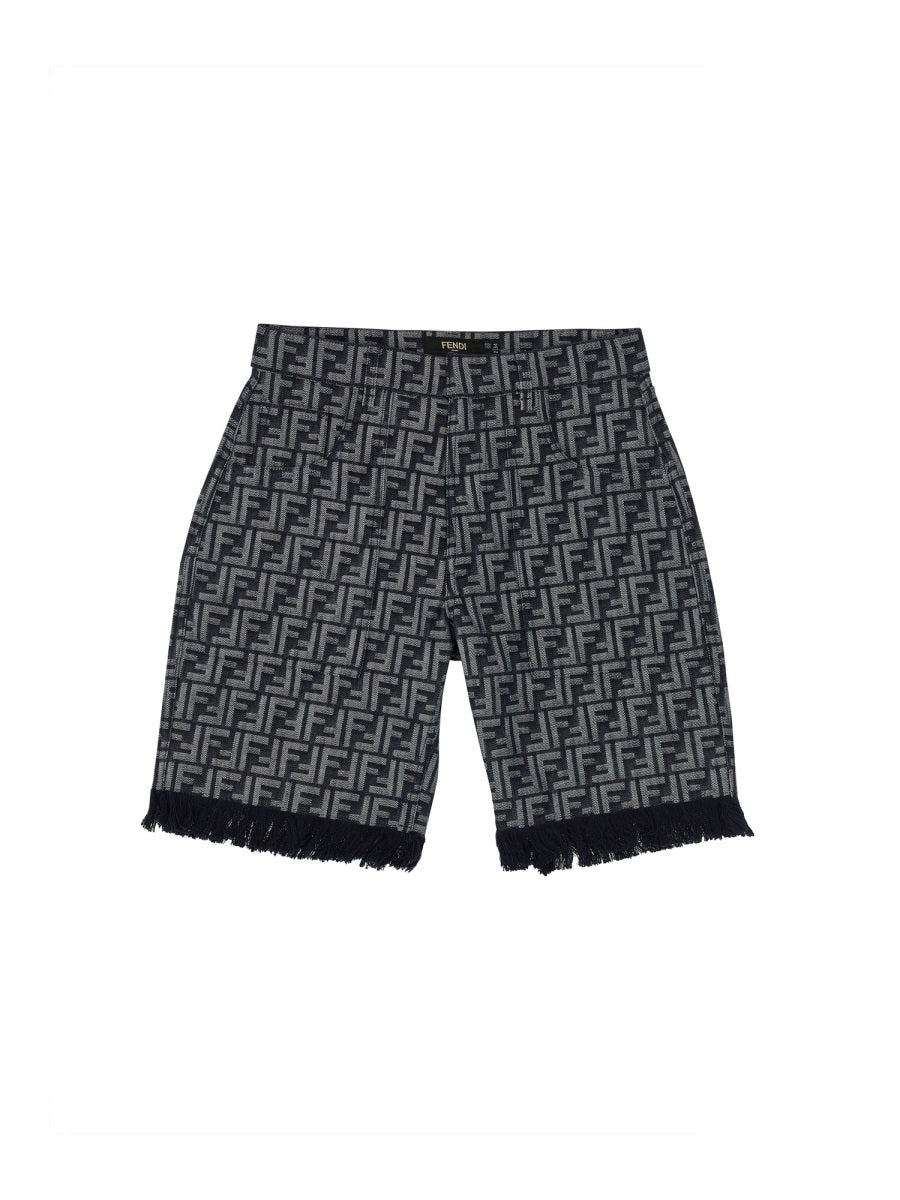 FENDI Denim Bermuda Shorts for Men