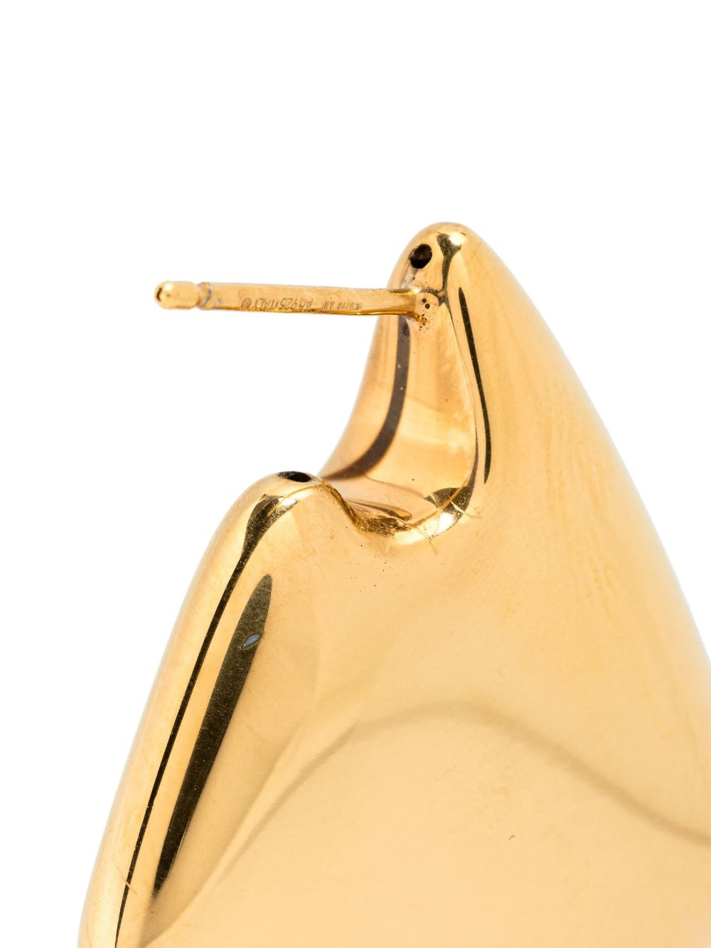 BOTTEGA VENETA Mini Geometric Gold-Tone Earrings for Women