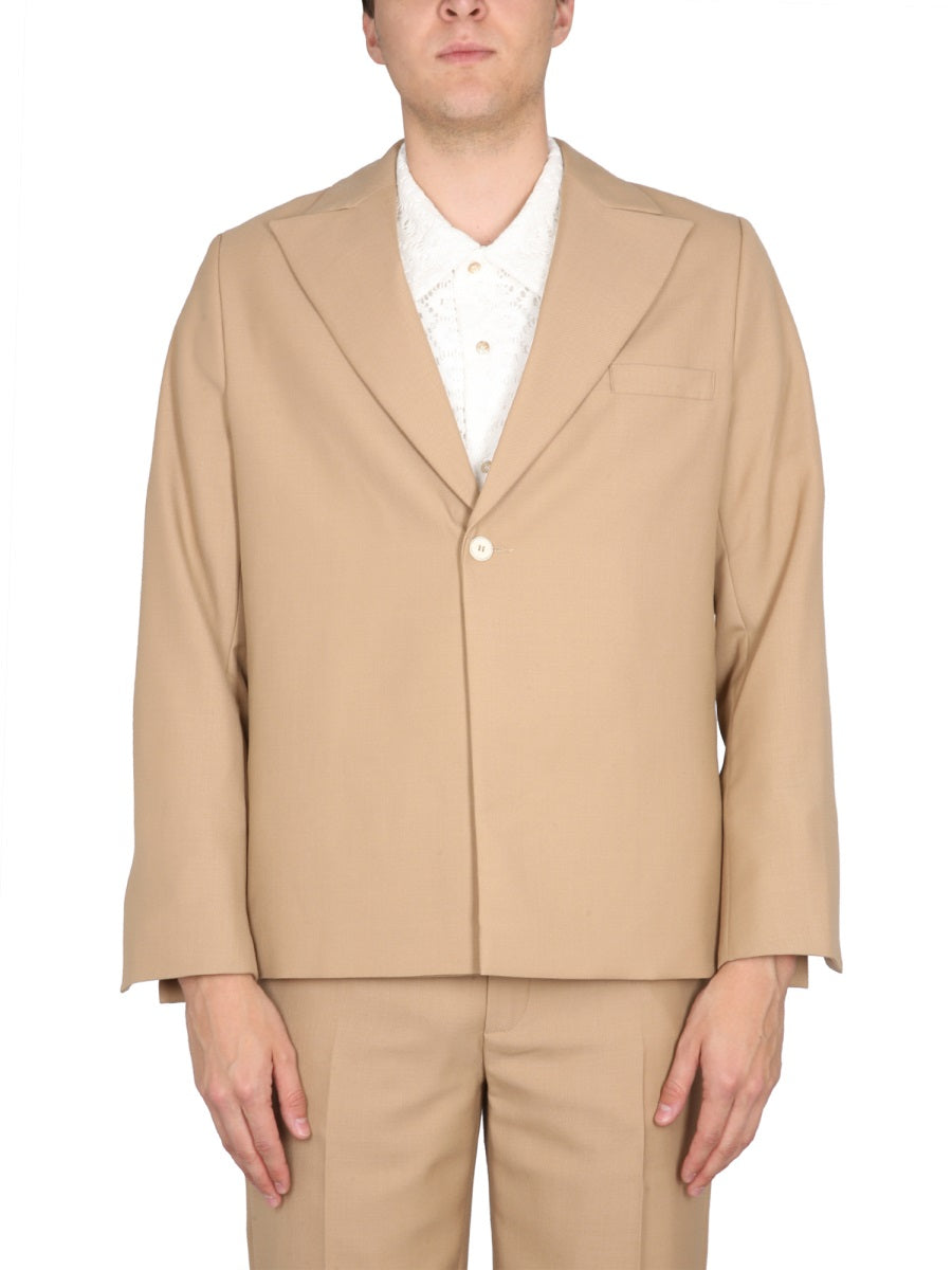 SÉFR Men's Peak Lapel Blazer