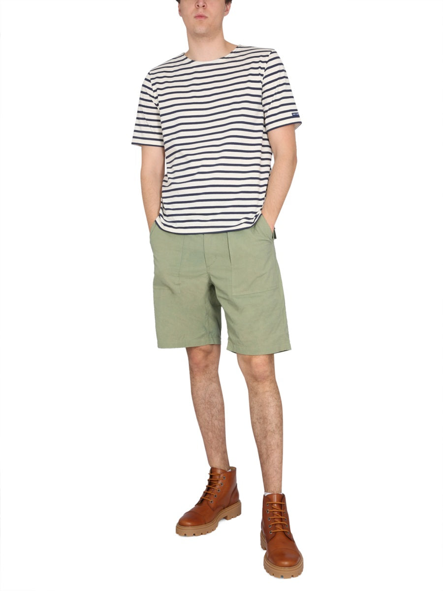 ENGINEERED GARMENTS Men's Mini Bermuda Fatigue Shorts