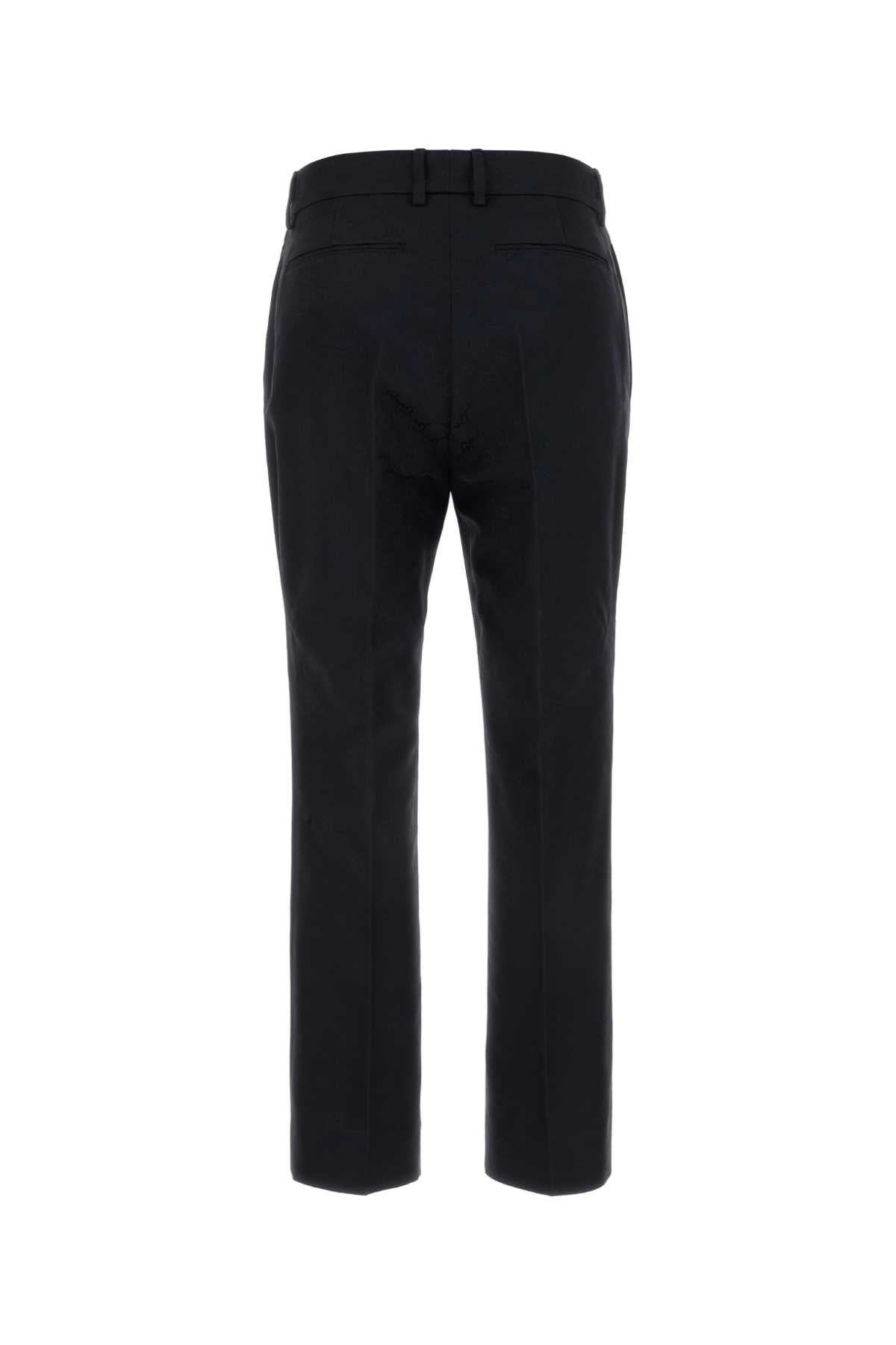 GUCCI Embroidered Cotton Blend Pants for Women