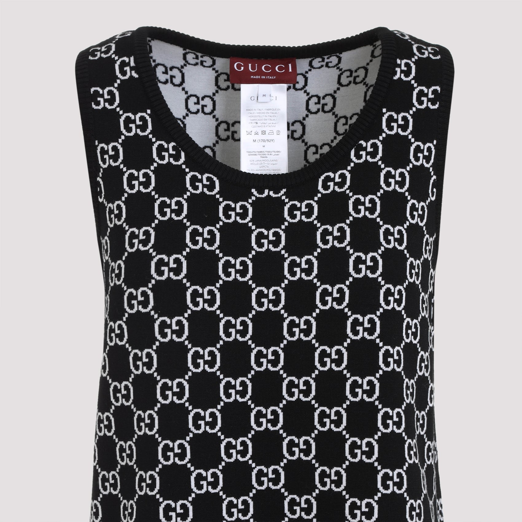 GUCCI Jacquard Knit Mini-Dress