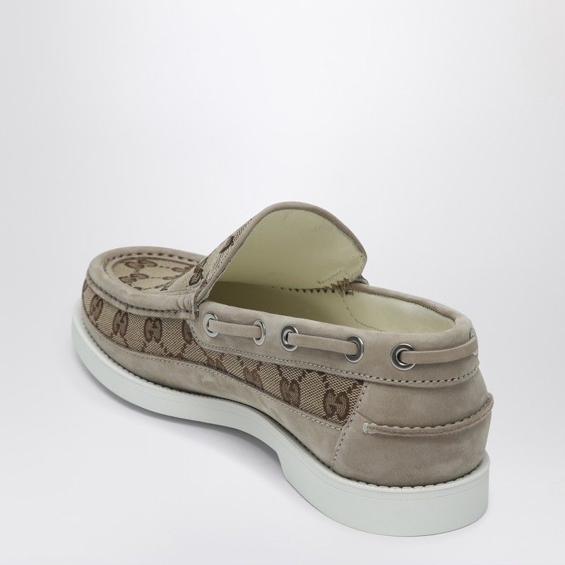 GUCCI Classic Loafers in Original Fabric