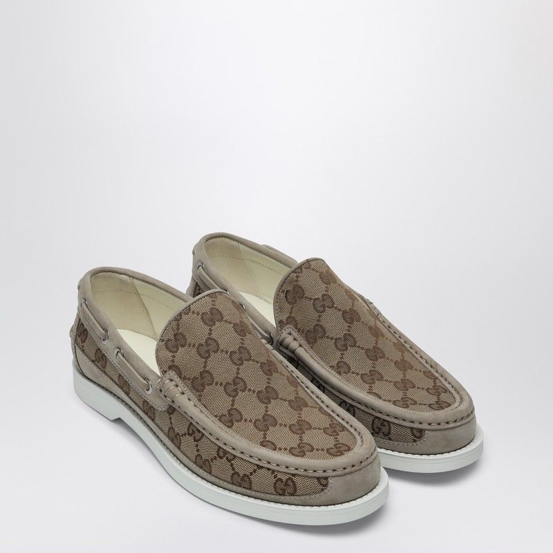 GUCCI Classic Loafers in Original Fabric