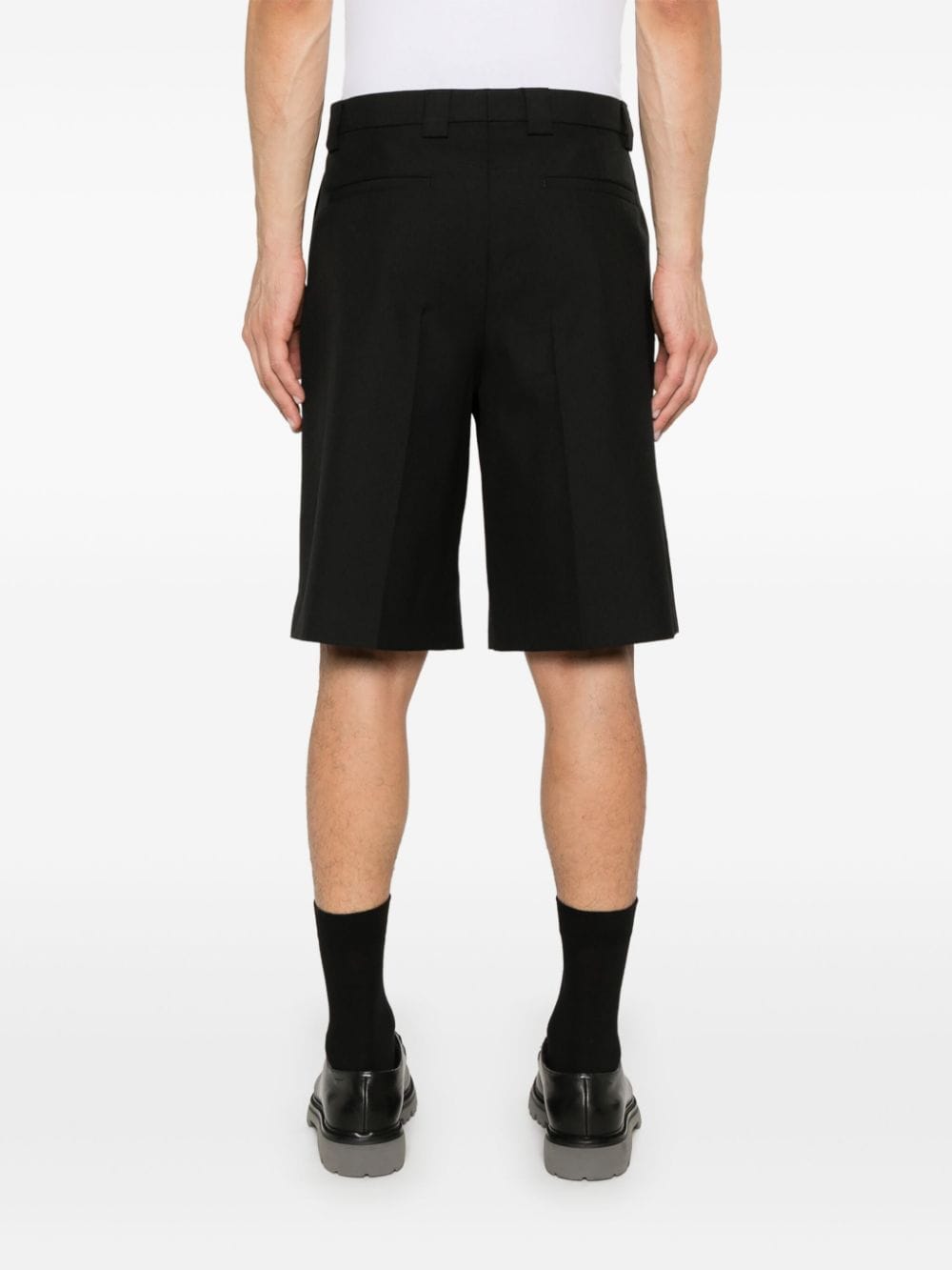 GUCCI Wool Blend Mini Shorts