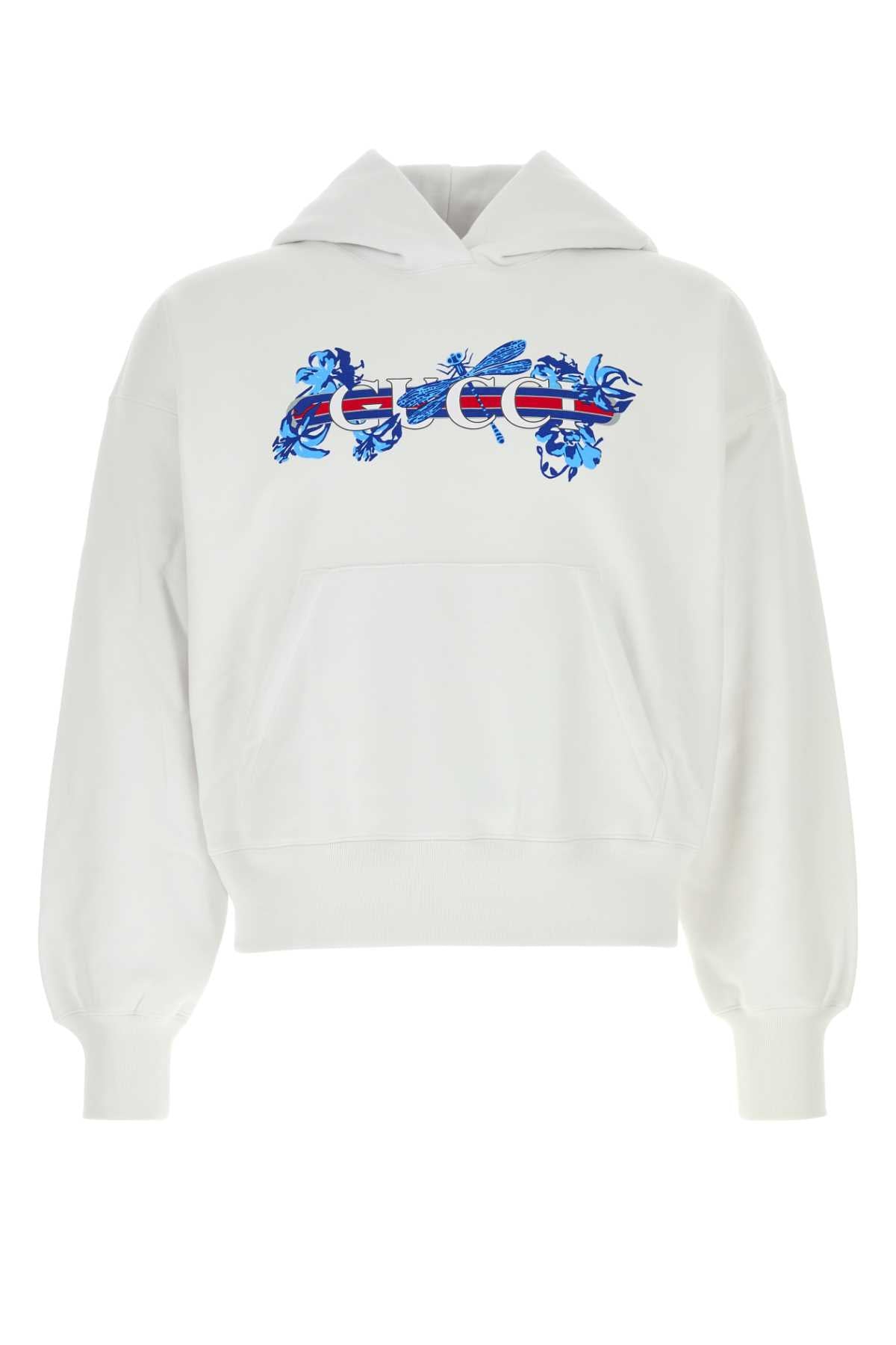 GUCCI Cotton Sweatshirt for Men - FW24 Collection