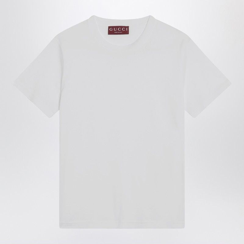 GUCCI Embroidered Crew Neck T-Shirt for Women
