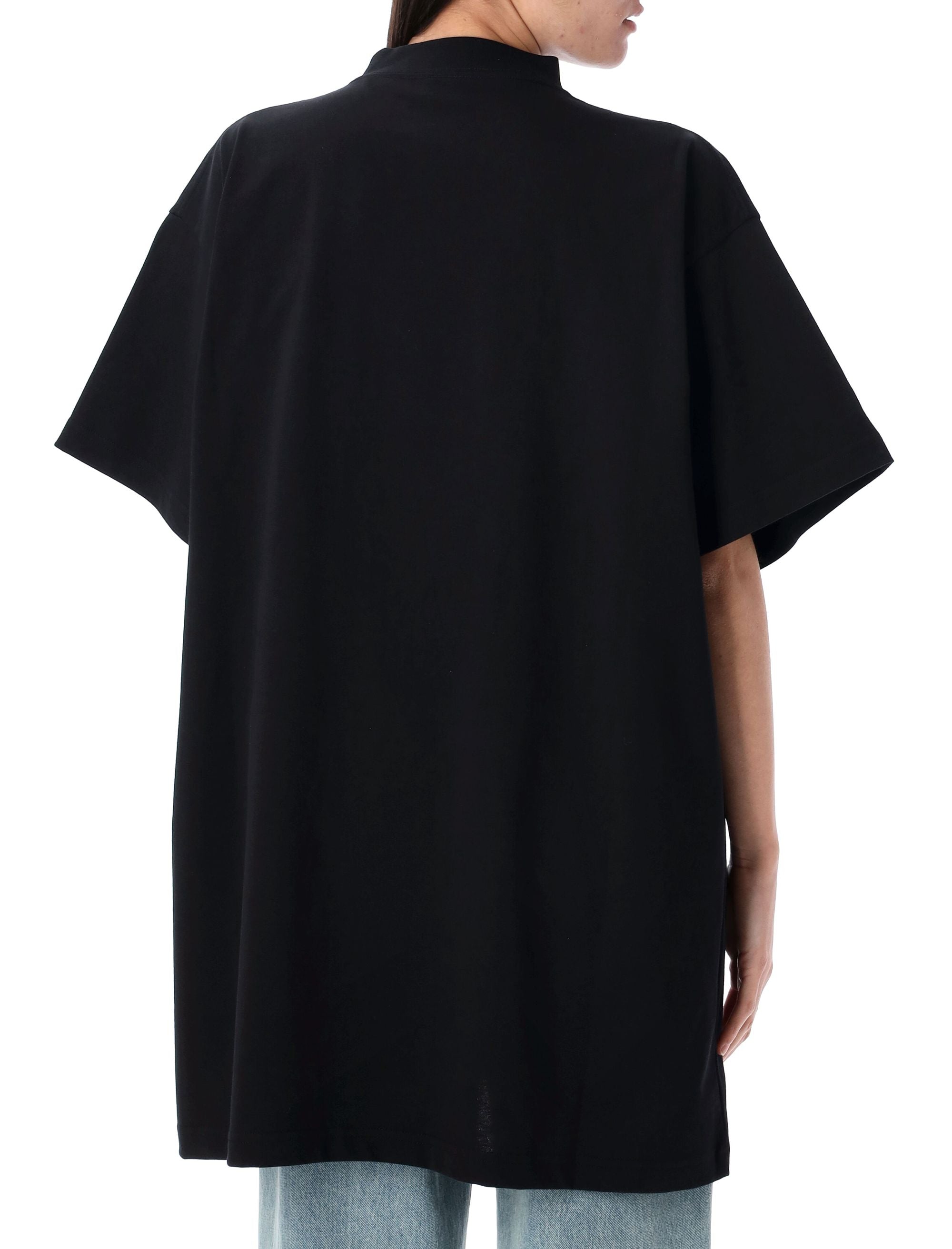 BALENCIAGA Strass Oversized T-Shirt - Size 2