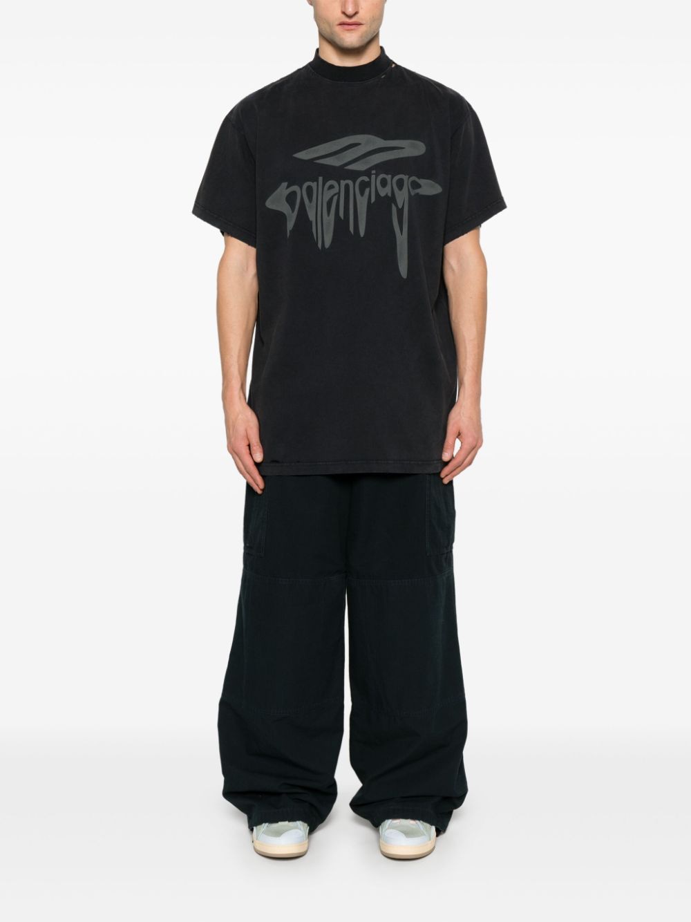 BALENCIAGA Men's Oversized T-Shirt