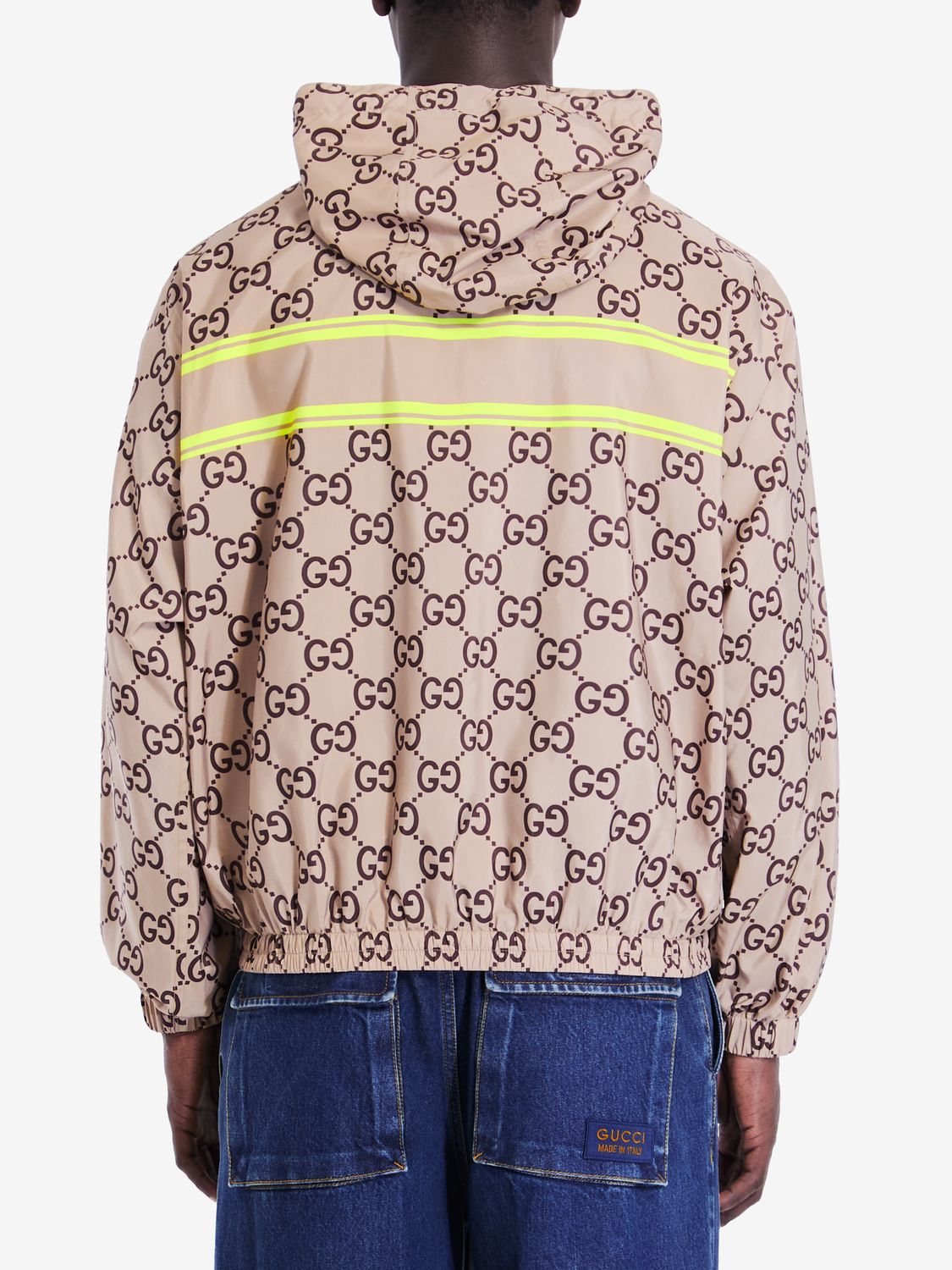 GUCCI Hooded Nylon Jacket for Men - FW24