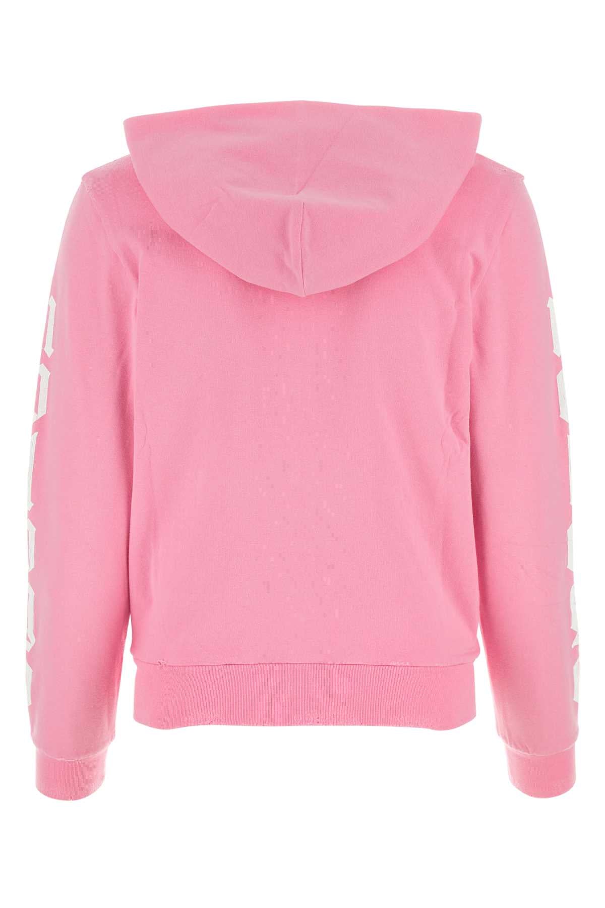 BALENCIAGA Women's Mini Stretch Cotton Zip-Up Hoodie