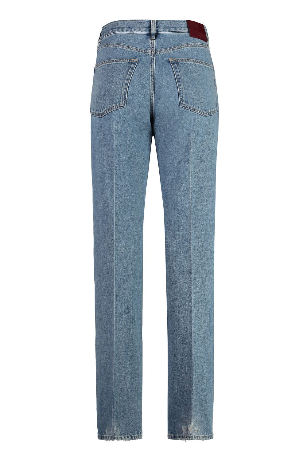 GUCCI 5-Pocket Straight-Leg Denim Jeans