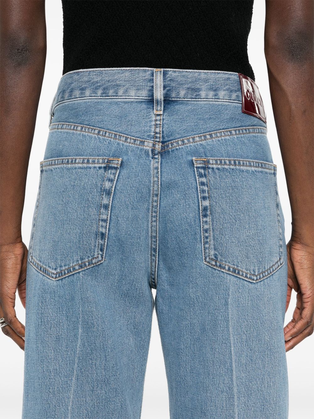 GUCCI Classic Straight Leg Denim Jeans