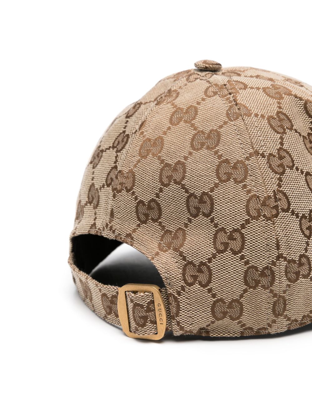 GUCCI Baseball Cap with Web Pattern - Adjustable Fit