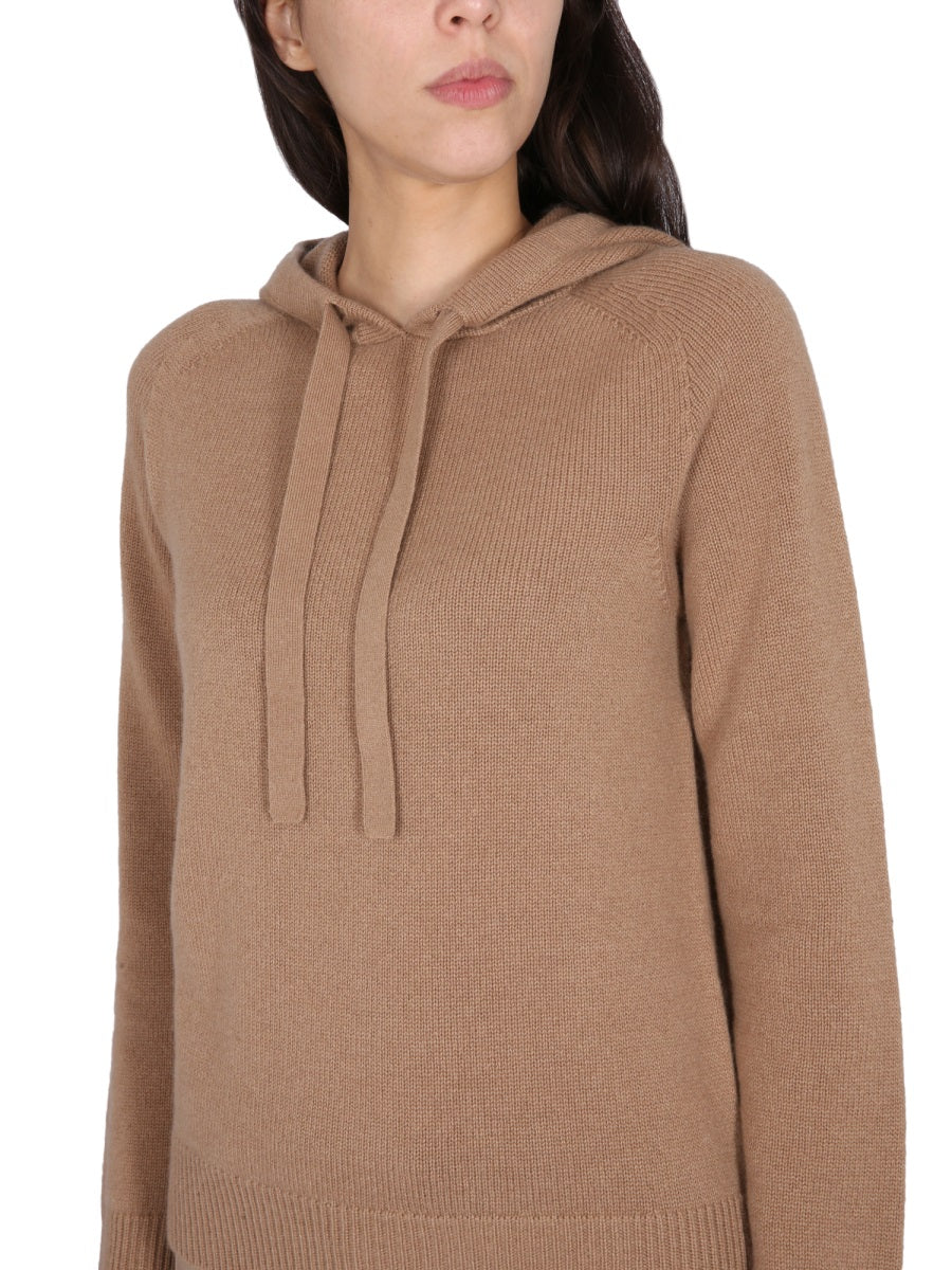 S MAX MARA Hooded Cashmere Sweater for Women