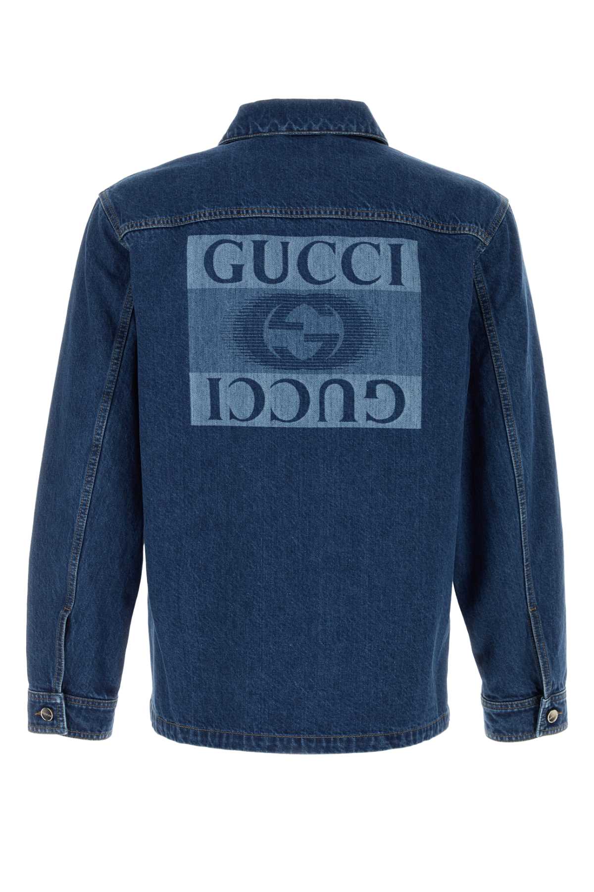 GUCCI Men's Denim Jacket - Fall/Winter 2024 Collection
