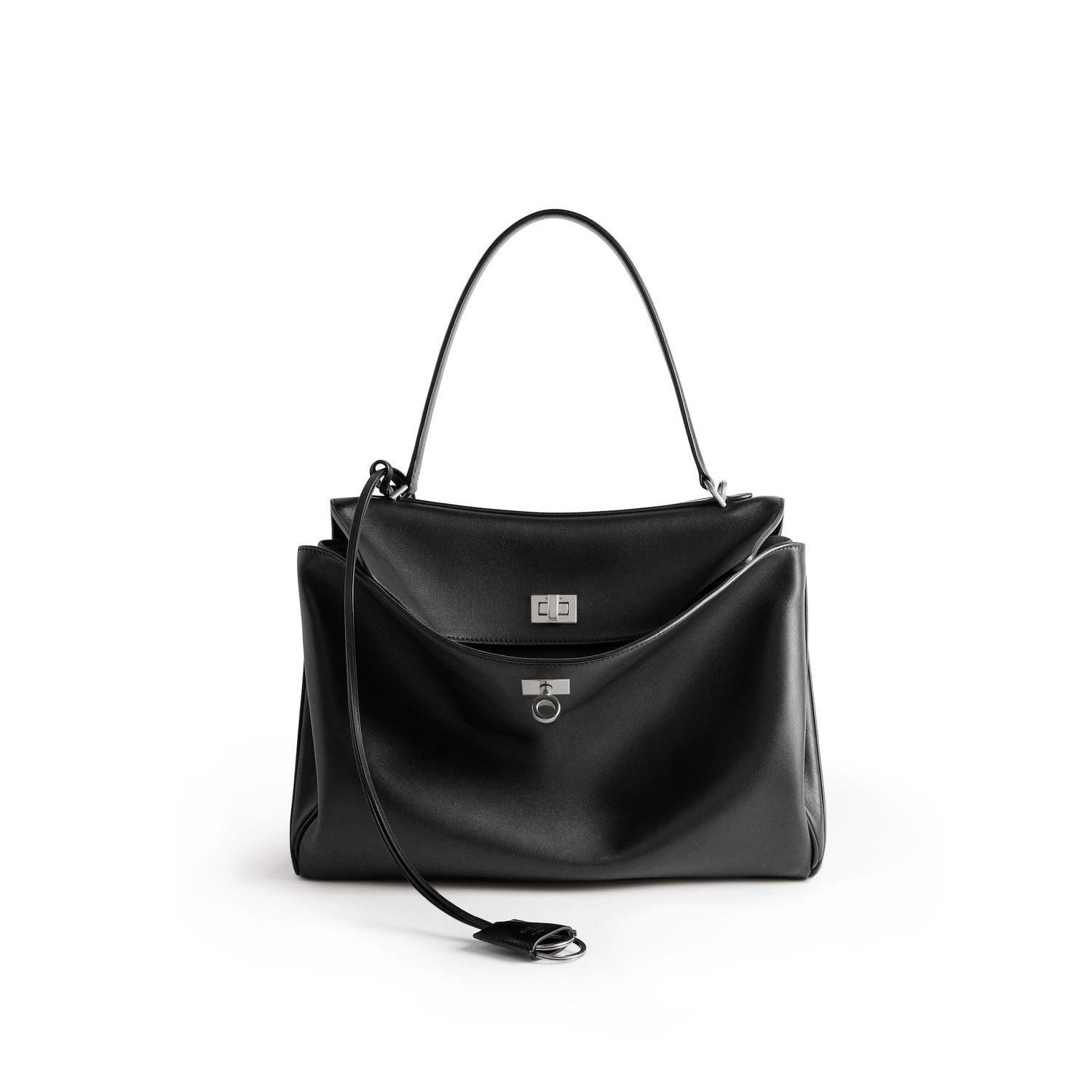 BALENCIAGA Rodeo Media Mini Leather Handbag - FW25 Collection